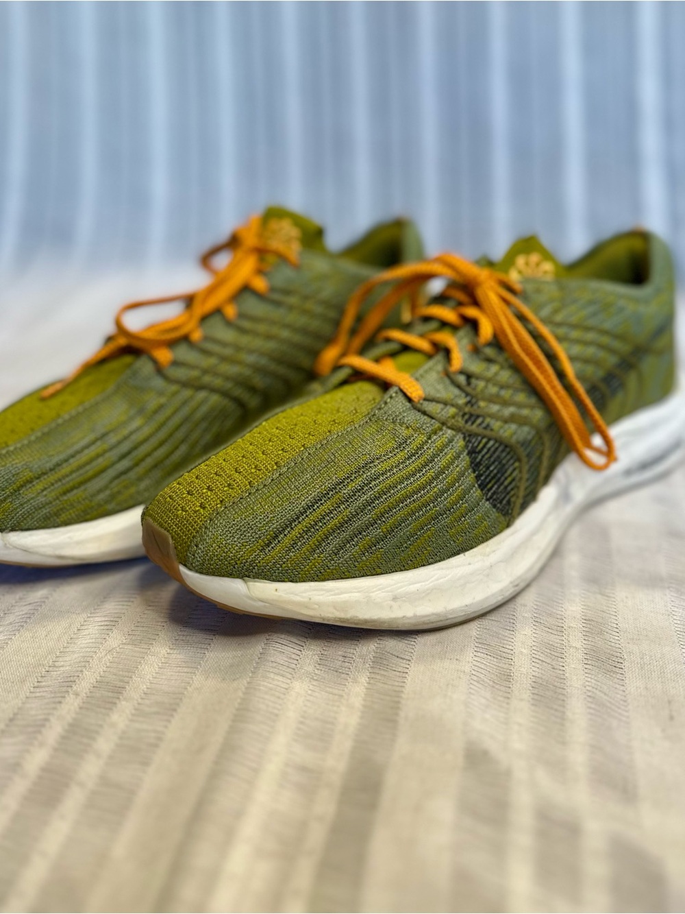 Nike Pegasus Turbo Next Nature Olive Orange Running Shoes